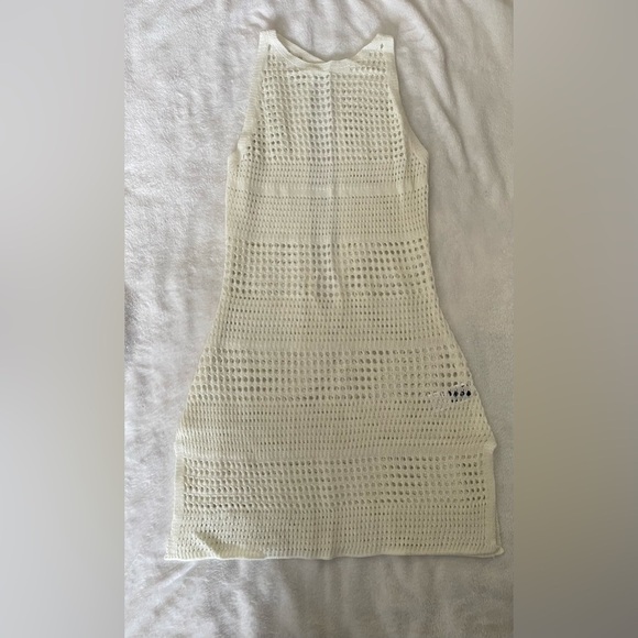 SHEIN Other - SHEIN Ivory Crochet Dress Pool/Beach Coverup